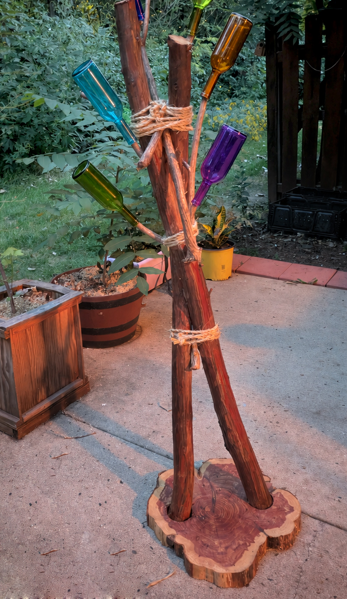 View 3 of Wine Bottle Tree